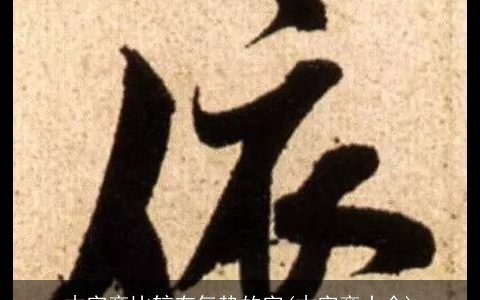 木字旁比较有气势的字(木字旁大全)