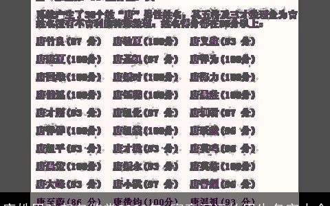 唐姓男孩起名鉴赏2024年 寓意深远的男生名字大全