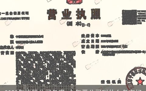 2024年注册公司名字 今年开公司叫什么名字好