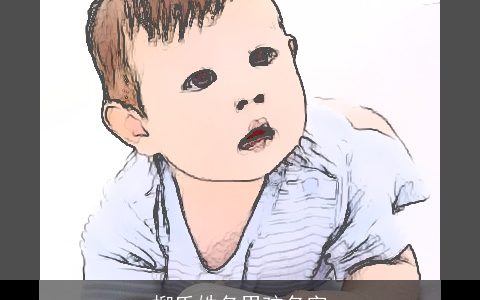 柳氏姓名男孩名字