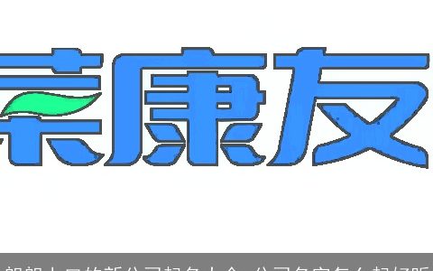 朗朗上口的新公司起名大全 公司名字怎么起好听