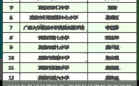2023年最好的男孩名 有朝气的男孩名字推荐