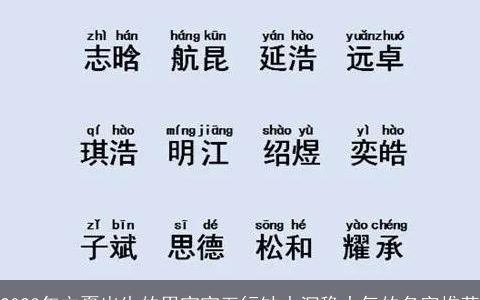 2023年立夏出生的男宝宝五行缺水沉稳大气的名字推荐