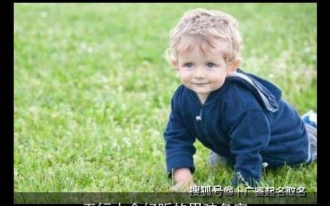 五行水金好听的男孩名字