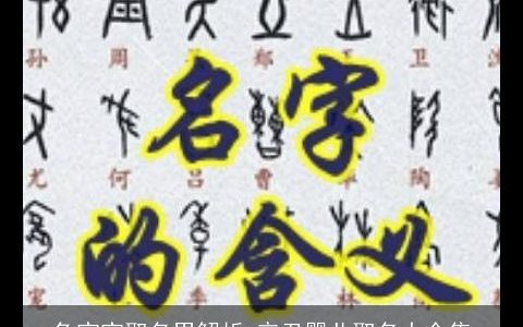 兔宝宝取名男解析 辛丑婴儿取名大全集