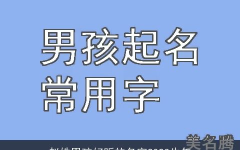 赵姓男孩好听的名字2023牛年