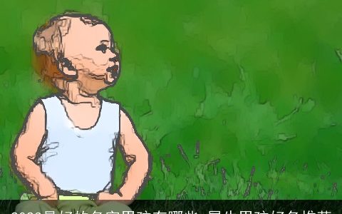 2024最好的名字男孩有哪些 属牛男孩好名推荐