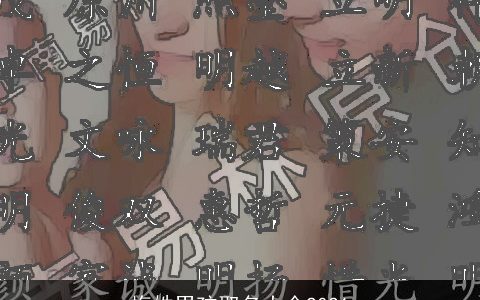 梅姓男孩取名大全2021