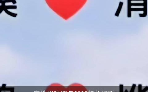 唐姓男孩取名2023简单好听