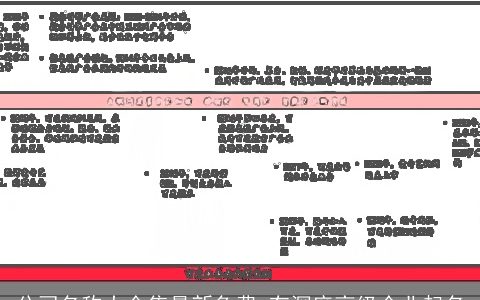 公司名称大全集最新免费 有深度高级企业起名