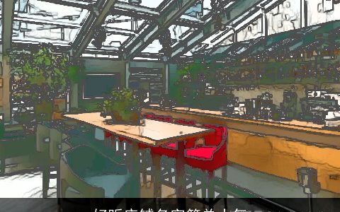 好听店铺名字简单大气