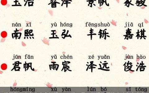 姓何取什么名字大全好听 2024独一无二好听的何姓小孩名字大全