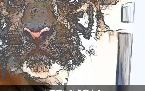 虎宝宝男孩名字大全