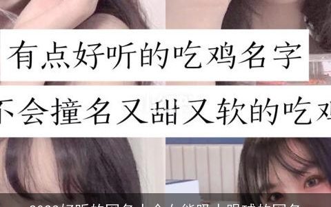 2023好听的网名大全女能吸人眼球的网名