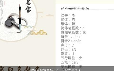 男孩嘉琛寓意是什么 用琛字起名大全满分推荐 好听寓意的男孩名字精挑