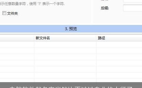 电脑软件起名字当然比不过过专业的大师了