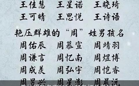 龚姓男孩名字100分起名打分龚行志