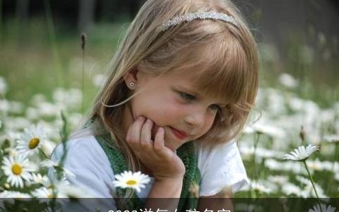 2023洋气女孩名字