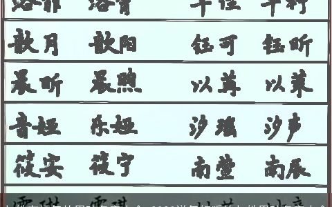 乜姓有福气的男孩名字大全 2023洋气好听的乜姓男孩名字大全