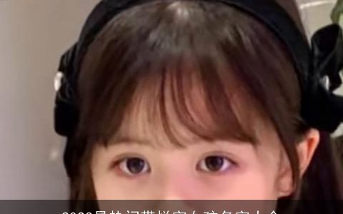 2023最热门带悦字女孩名字大全