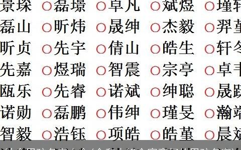 缺金男孩名字大全(金和木组合寓意好的男孩名字)
