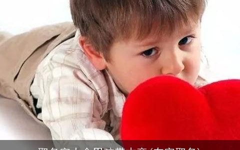 取名字大全男孩带木旁(在字取名)