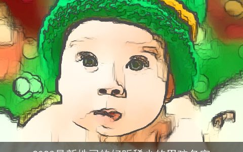 2024最新姓司的好听稀少的男孩名字