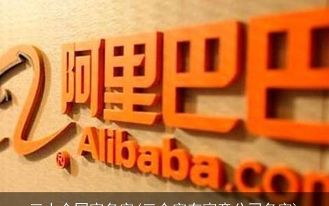 三十个国家名字(三个字有寓意公司名字)