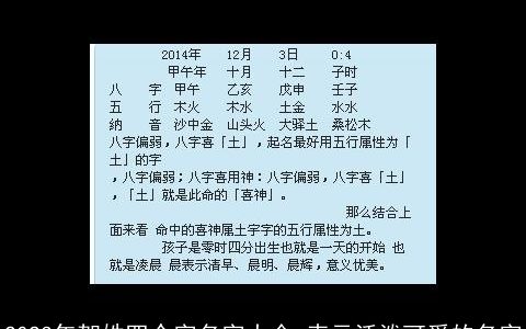 2024年贺姓四个字名字大全 表示活泼可爱的名字
