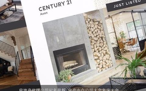 房地产代理公司起名最新 房产中介公司大全名字大全 温柔文静 房产中介公司名字宝宝起名网叁的公司公司名字