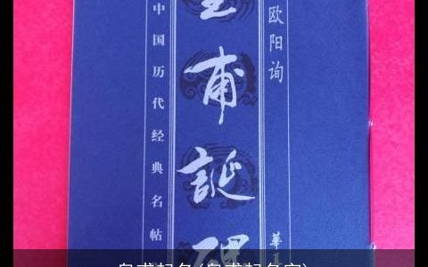 皇甫起名(皇甫起名字)