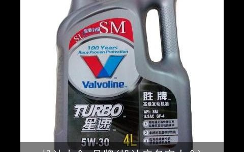 机油大全 品牌(机油店名字大全)