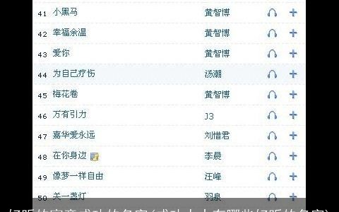 好听的寓意成功的名字(成功人士有哪些好听的名字)