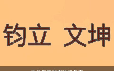 段姓振字辈男孩起名字