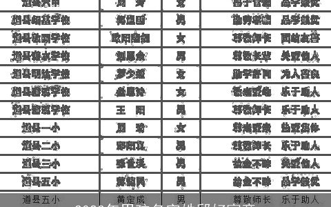 2024年男孩名字姓邱好寓意