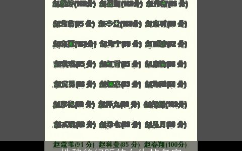 姓魏的好听的女生的名字