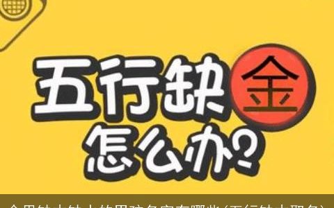 命里缺木缺水的男孩名字有哪些(五行缺木取名)