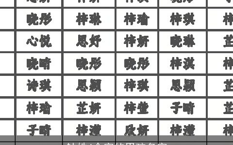 钟姓4个字的男孩名字