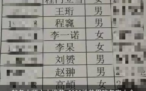 起名大师心水推荐 2023姓曾男孩名字大全