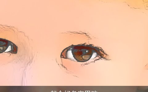 起个好名字男孩