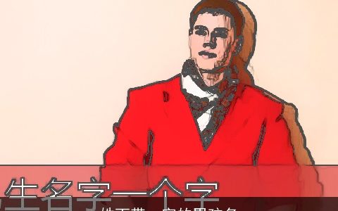 姓丁带一字的男孩名