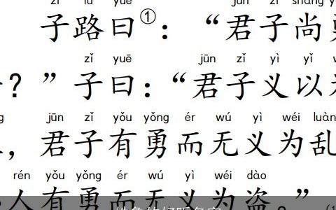 姓鲁的好听名字