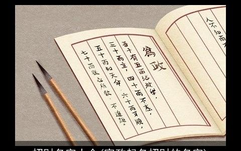 招财名字大全(家政起名招财的名字)