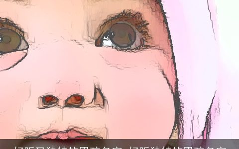 好听又独特的男孩名字_好听独特的男孩名字