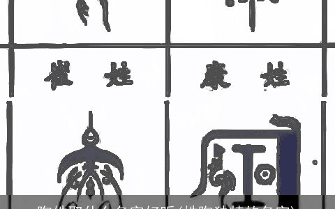 陶姓取什么名字好听(姓陶独特的名字)