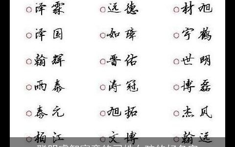 聪明睿智寓意的司姓女孩的好名字