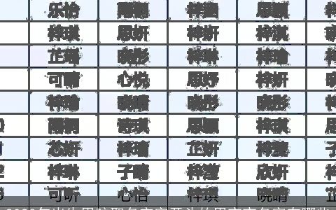 2024年出生男孩取名宇字开头的男宝宝名字有哪些