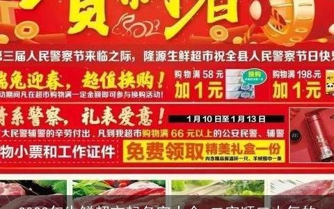 2024年生鲜超市起名字大全 二字顺口大气的