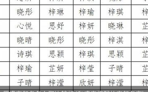 用睿字起名怎么取比较好(和睿字搭配的字起名字)