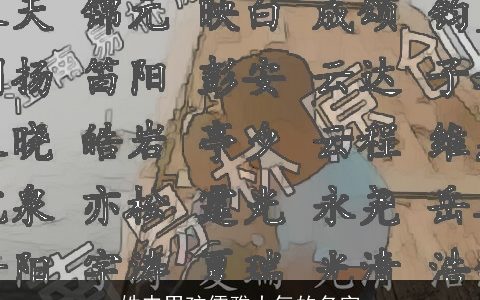 姓申男孩儒雅大气的名字